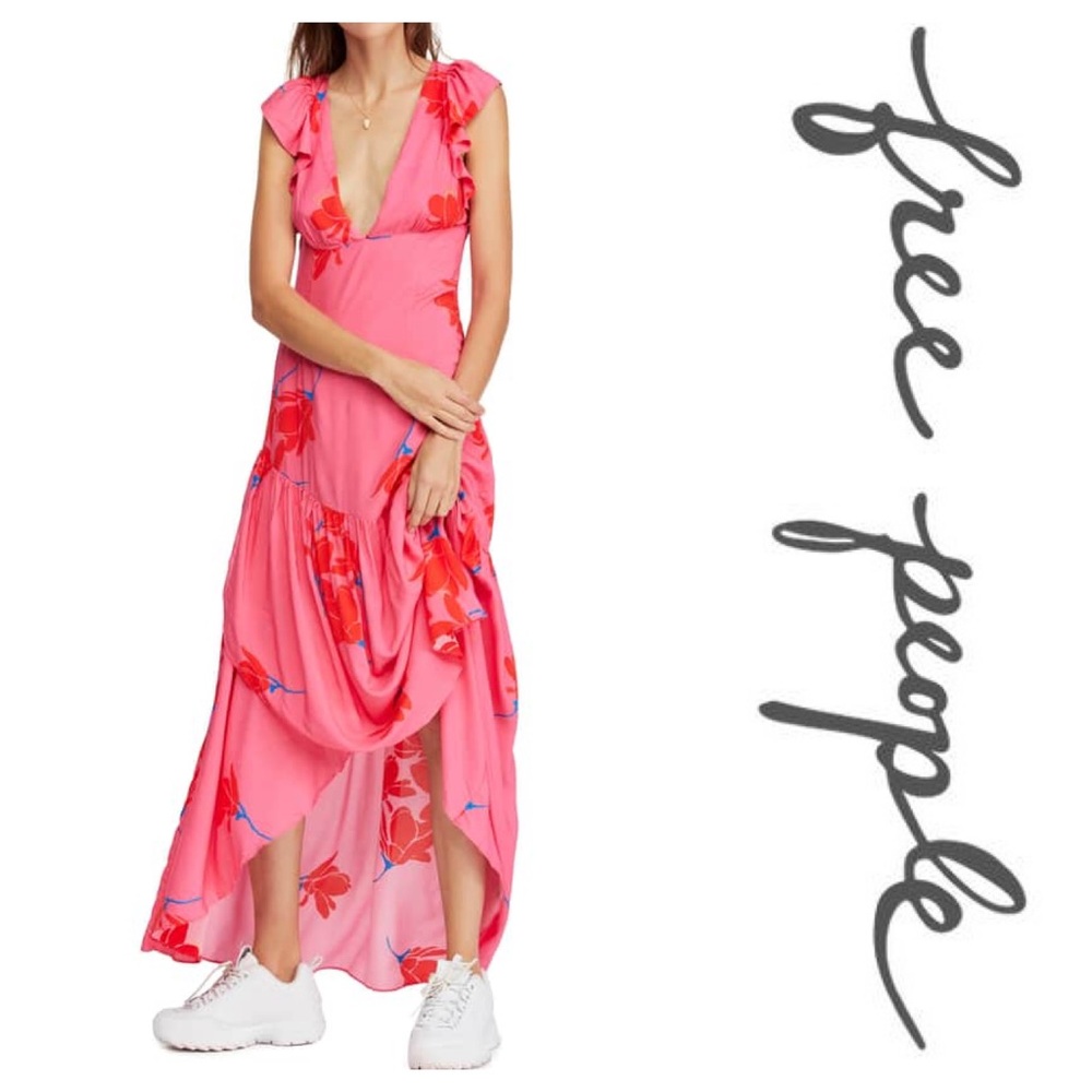New FP She's A Waterfall Floral-print Maxi Dress - Picture 6 of 8